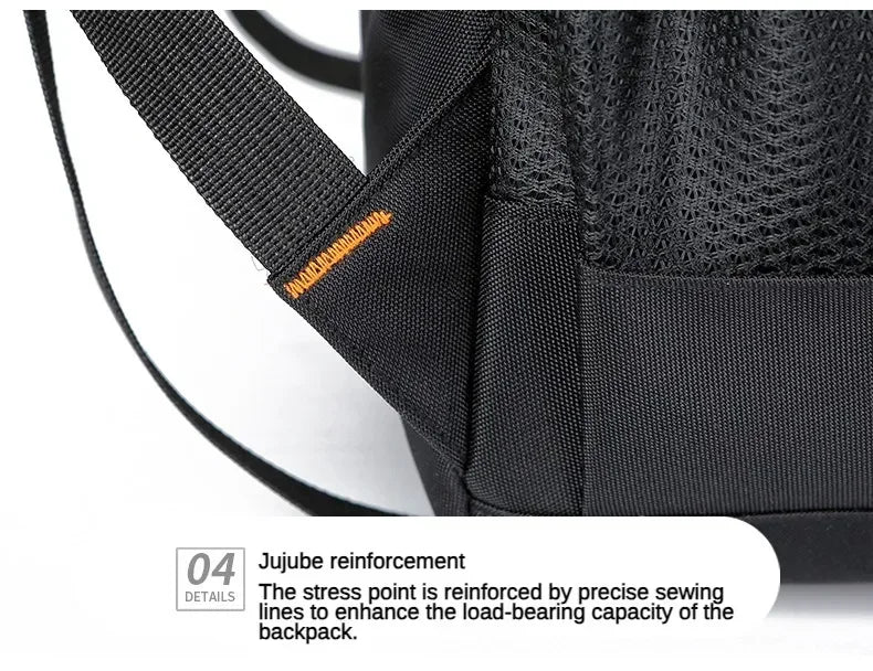 Men's Oxford Waterproof Backpack | Stylish School & Travel Bag