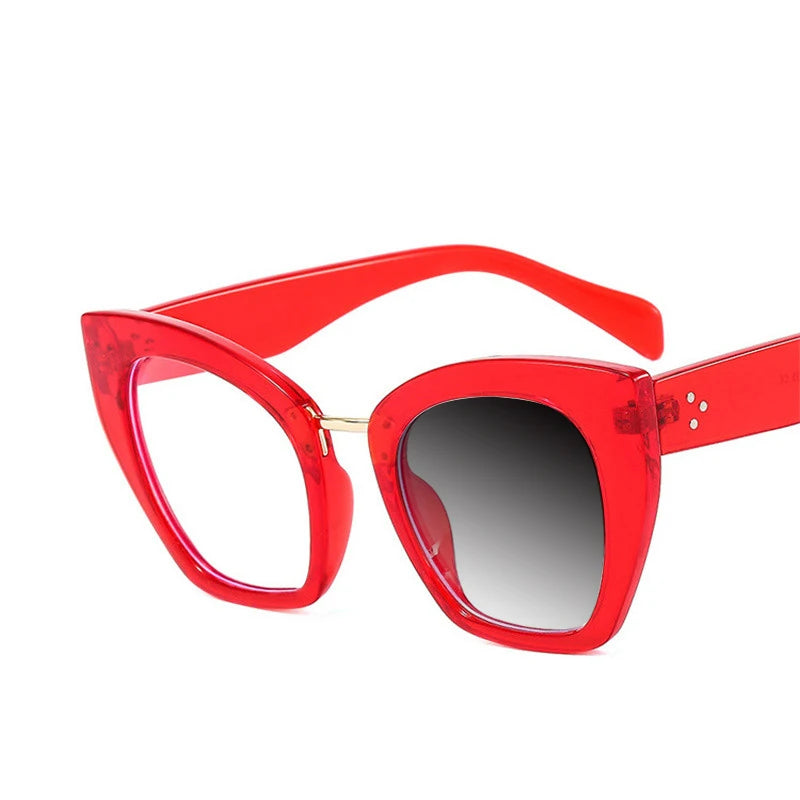 Stylish Oversized Anti Blue Light Reading Glasses for Women