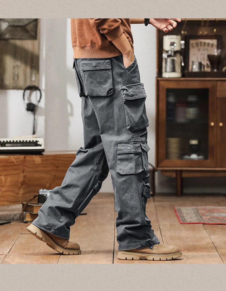 Versatile Men's Cargo Jogger Pants for Outdoor Adventures