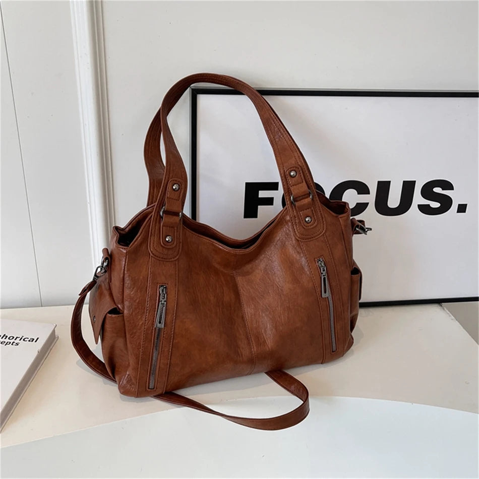 Stylish Large Capacity Shoulder Handbag | Versatile Tote Bag for Women