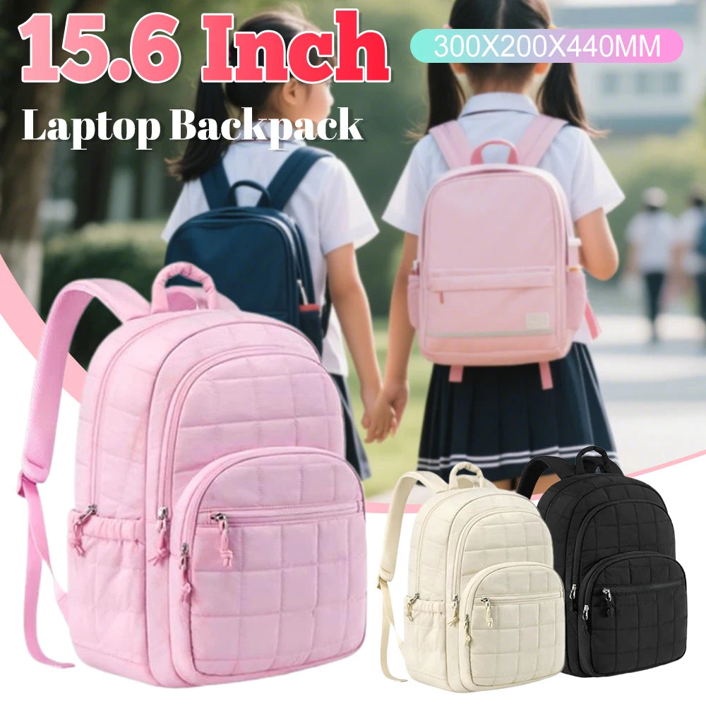 Stylish 15.6 Inch Casual Laptop Backpack for Women | Functional & Chic
