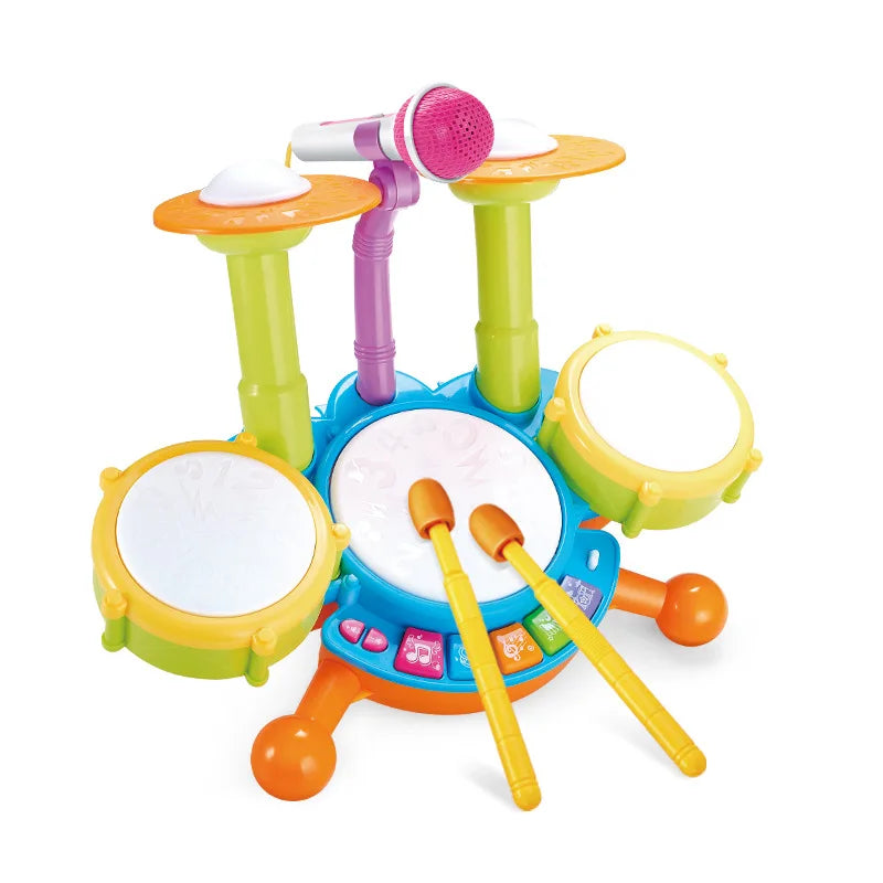 Batería para niños pequeños | Juguetes musicales educativos