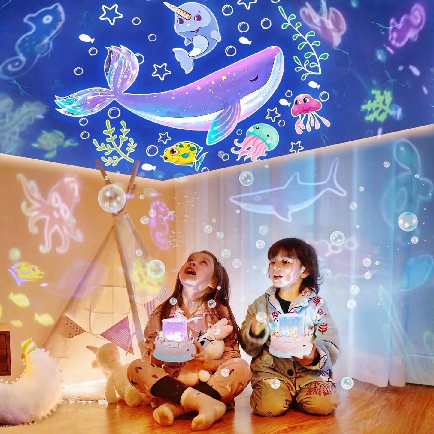 21-in-1 Star Galaxy Projector | Perfect for Kids' Room Decor