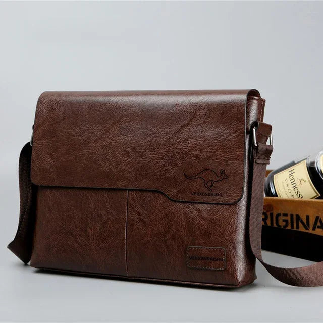 Stylish PU Leather Business Shoulder Bag | Ideal for Professionals