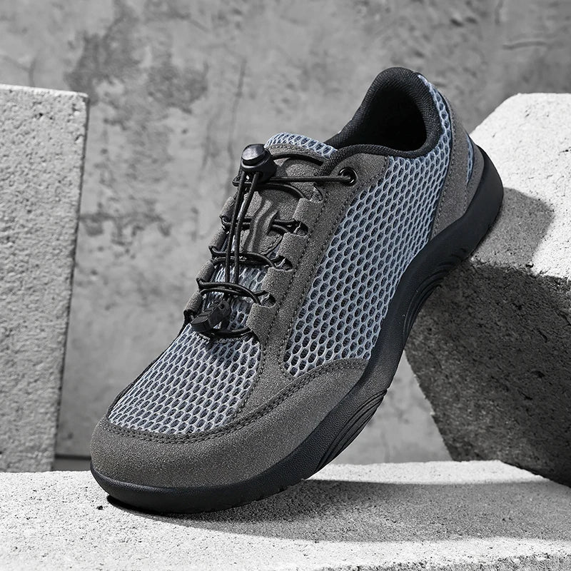 Wide Fit Casual Sports Shoes | Breathable Non-Slip Comfort
