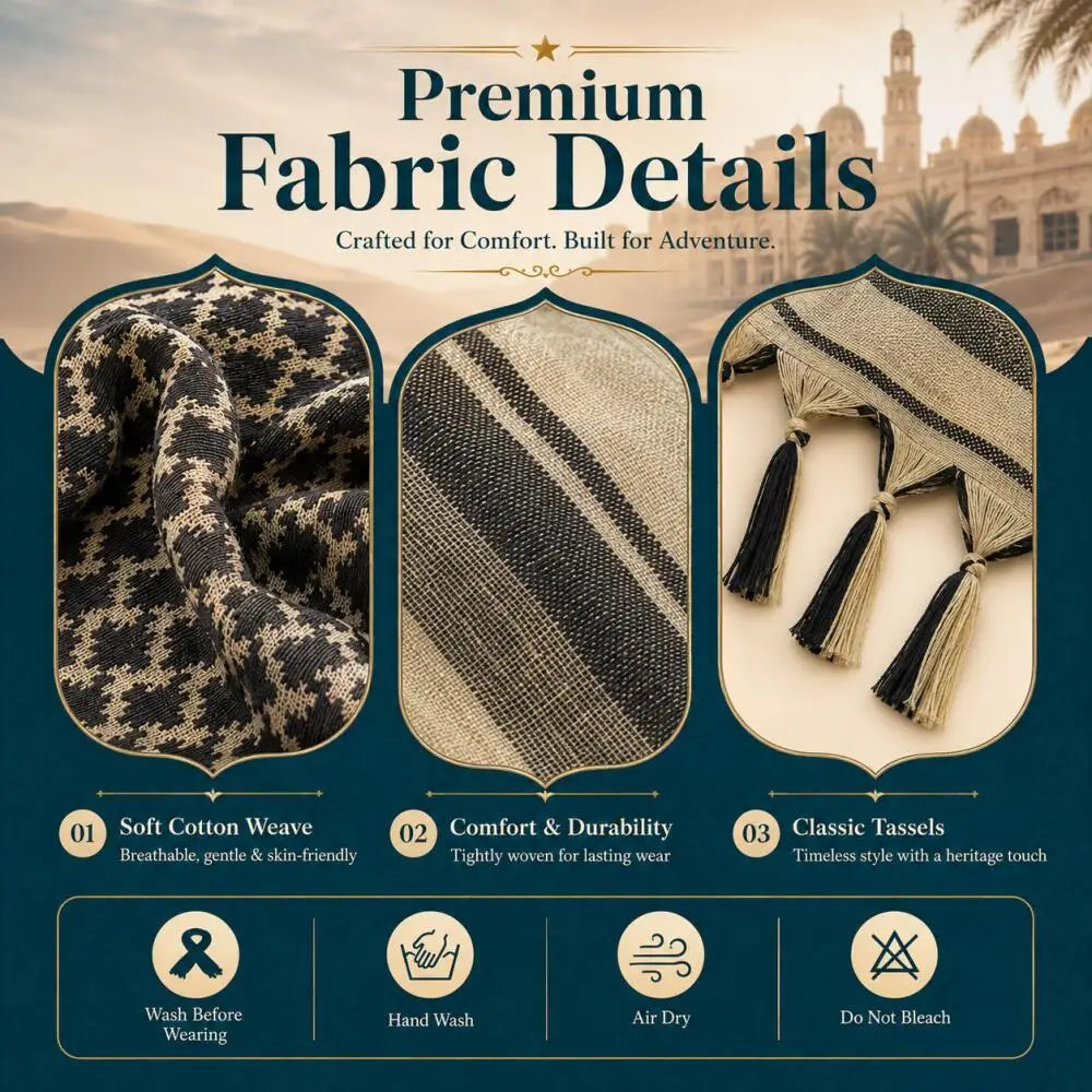 Men's Tactical Desert Head Wrap Scarf | Functional & Stylish