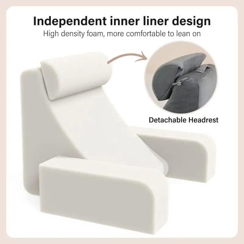Comfortable Bedrest Back Pillow for Relaxing and Gaming