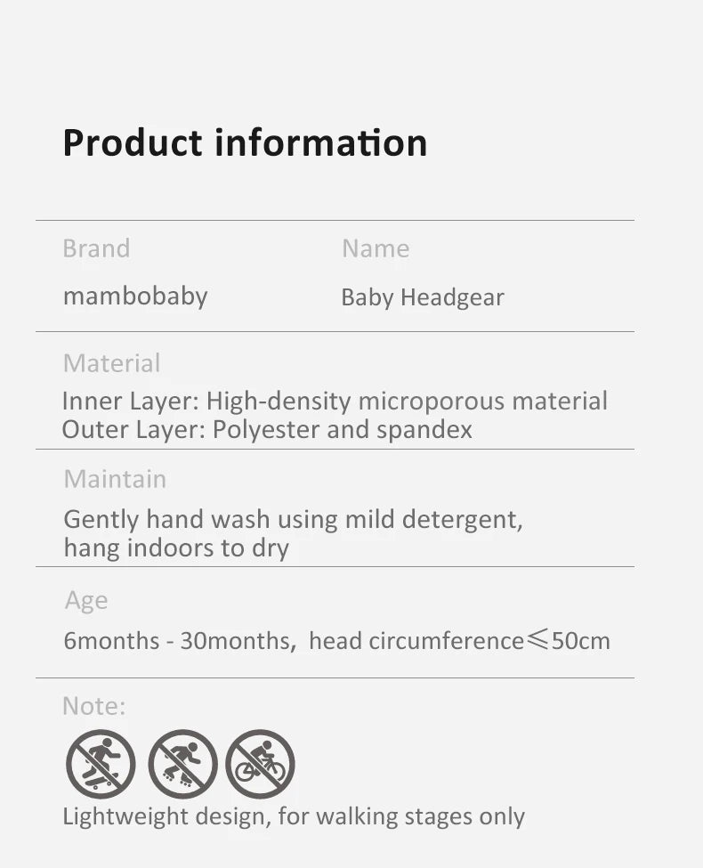 Cute Ladybug Baby Helmet | Safe Anti-Shock Headgear for Infants