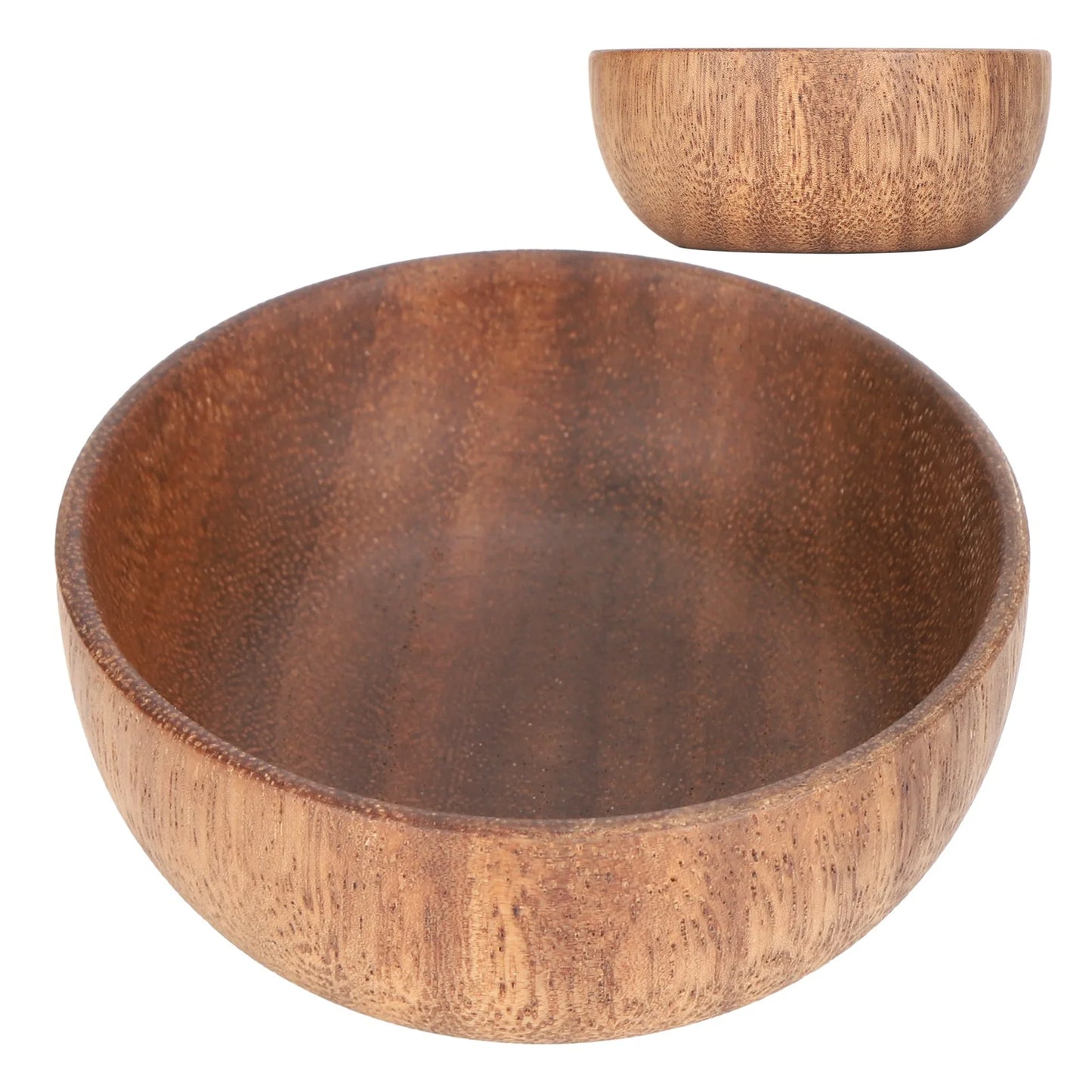 Cuenco de madera ecológico para salsas | Vajilla de cocina versátil
