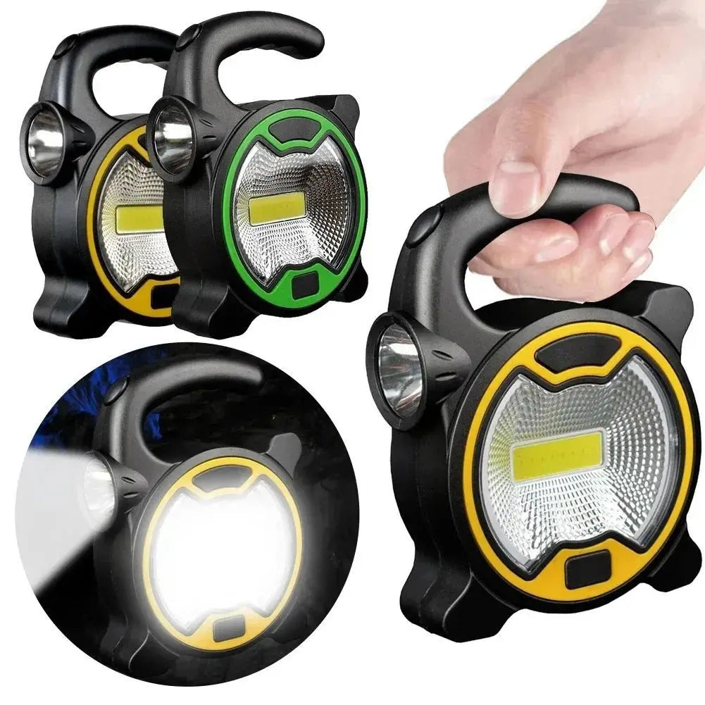 Portable Outdoor Camping Light | Bright COB LED Floodlight for All Needs