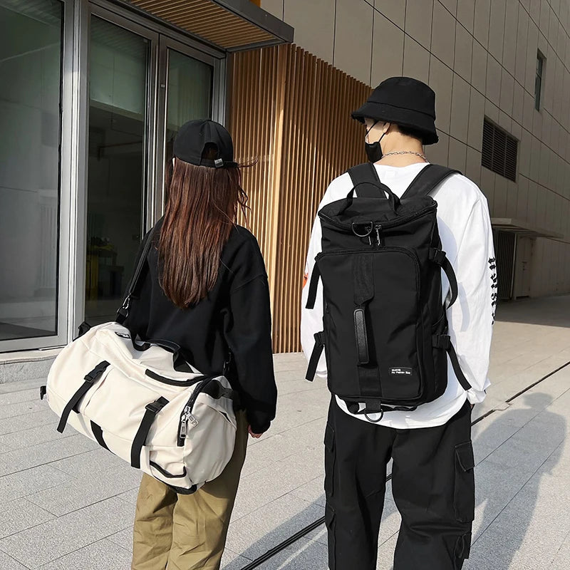 Large Waterproof Travel Shoulder Bag | Durable Versatile Backpack