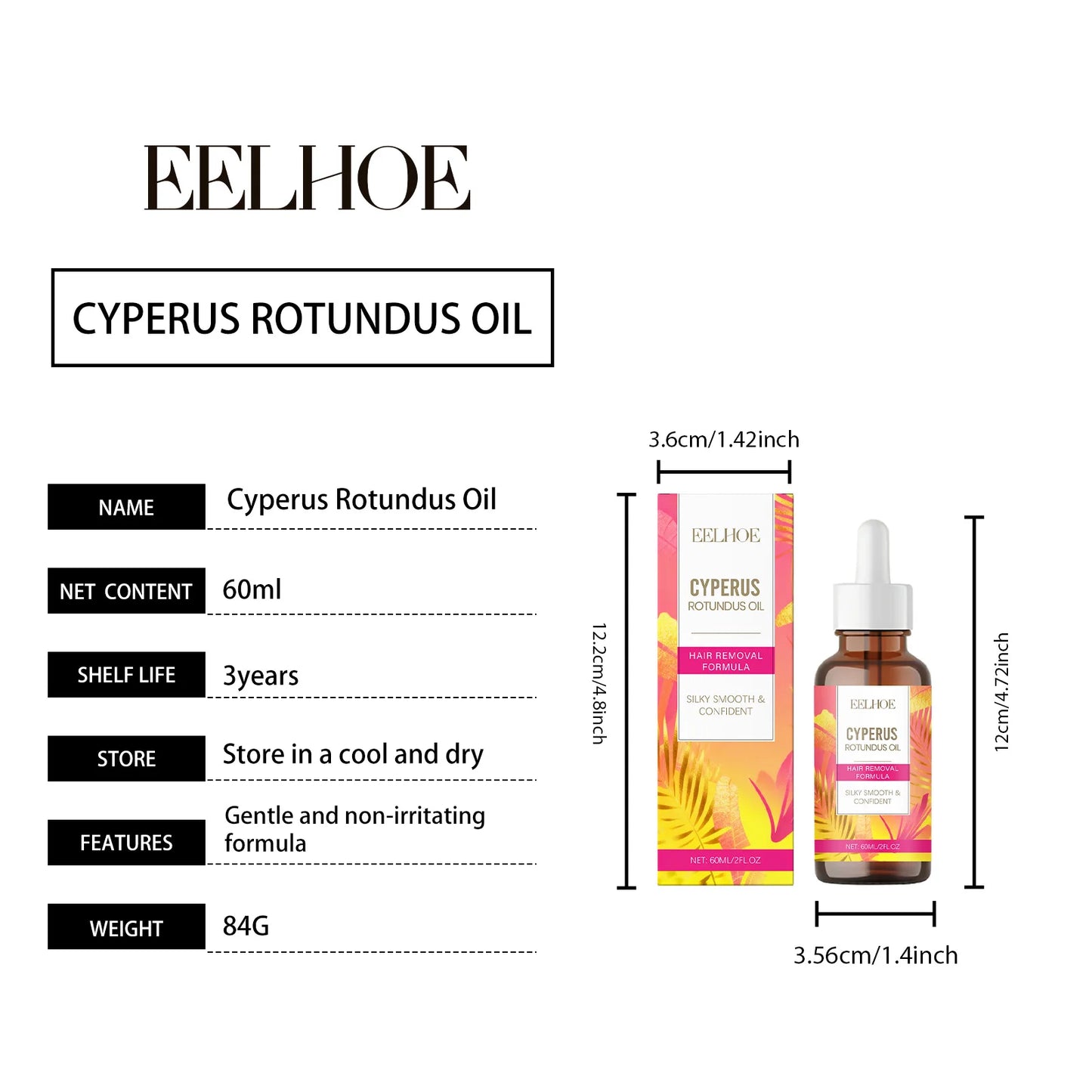 Post Hair Removal Soothing Oil | Hair Growth Inhibitor Oil