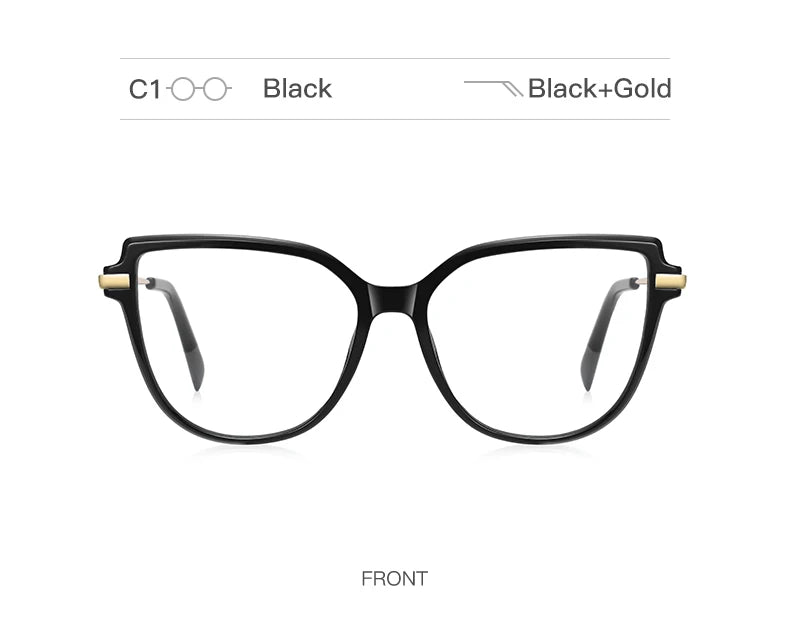 Trendy Anti-Blue Light Prescription Glasses for Women