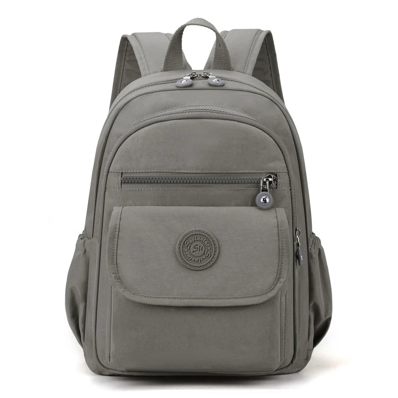 Stylish Lightweight Black Commuter Backpack for Women
