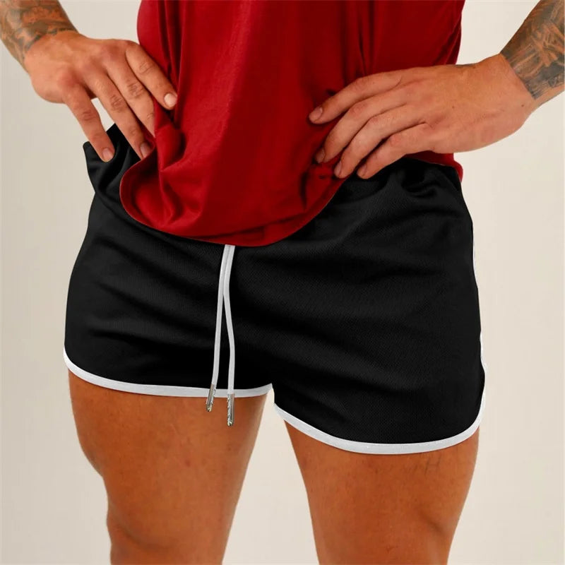 Men's Quick Drying Breathable Mesh Fitness Shorts for Summer