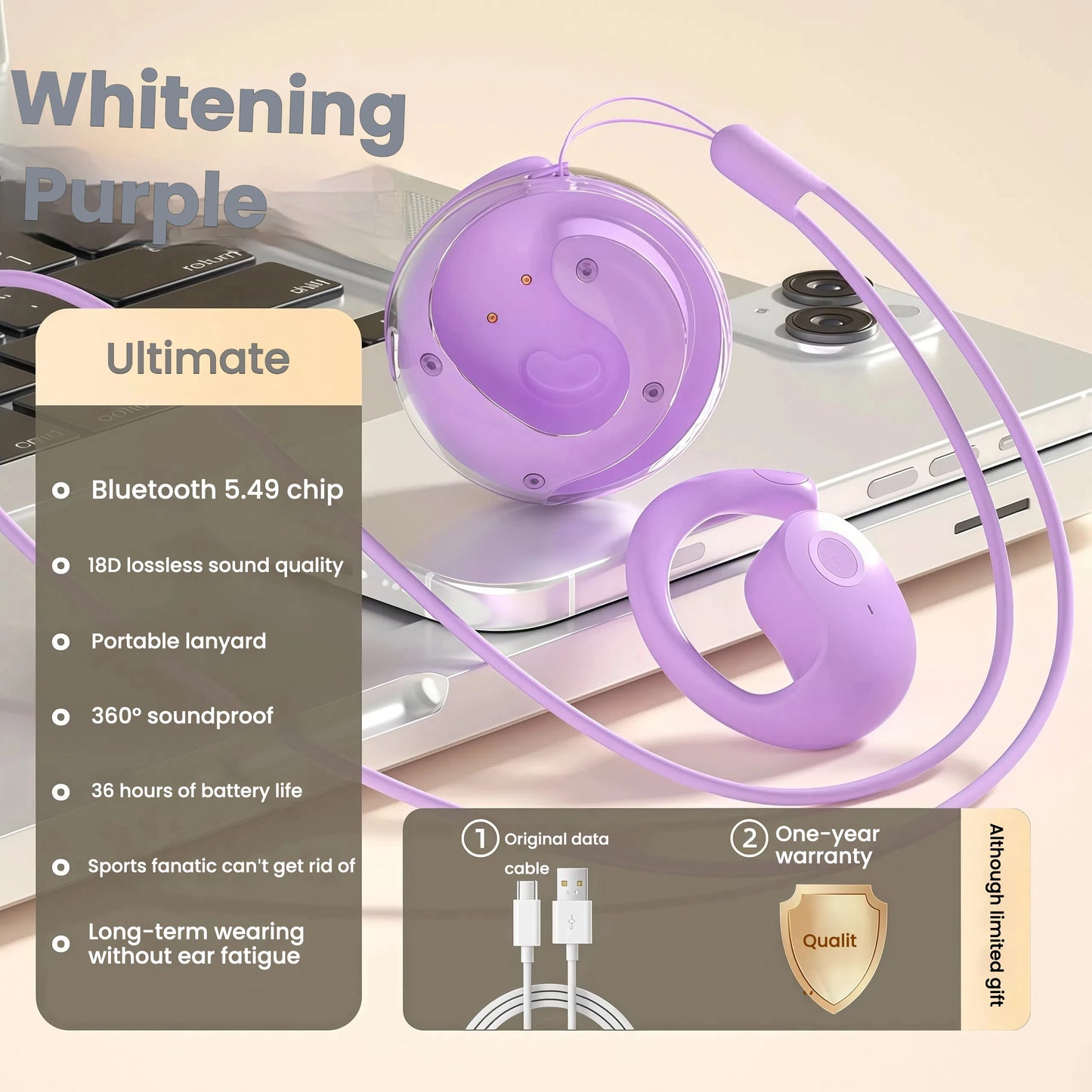 AI Wireless Translation Bluetooth Earphones | 150 Languages Support