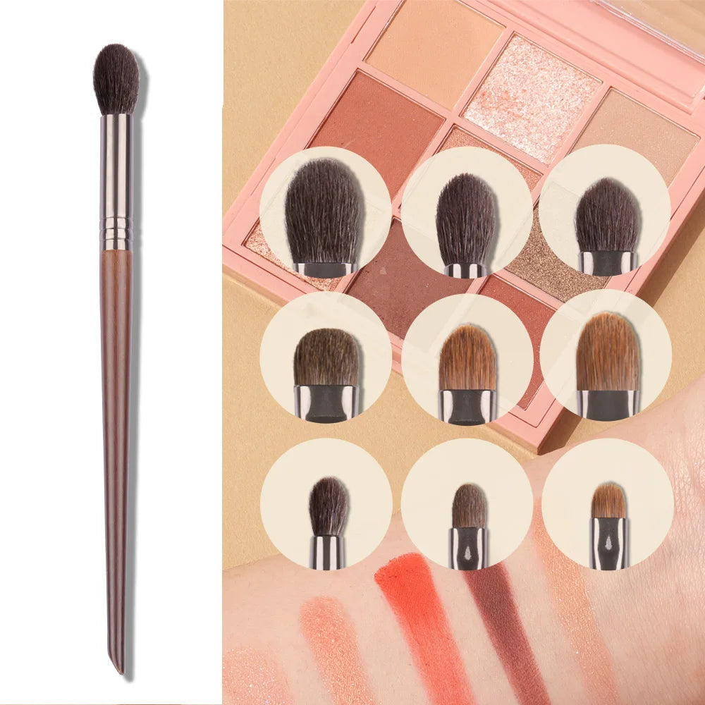 Natural Goat Hair Eyeshadow Brush | Flawless Makeup Application