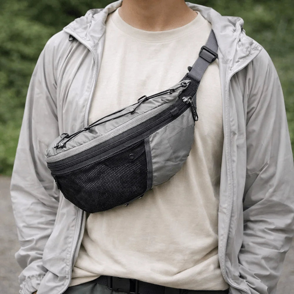 Unisex Large Capacity Crossbody Bag | Stylish Multifunctional Fanny Pack