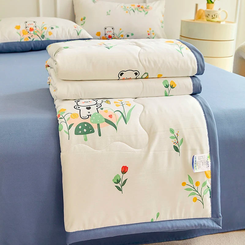Summer Thin Duvet | Soft Printed Comforter for All Sizes