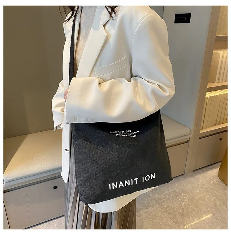 Trendy Urban Canvas Messenger Bags for Men & Women | Large Capacity