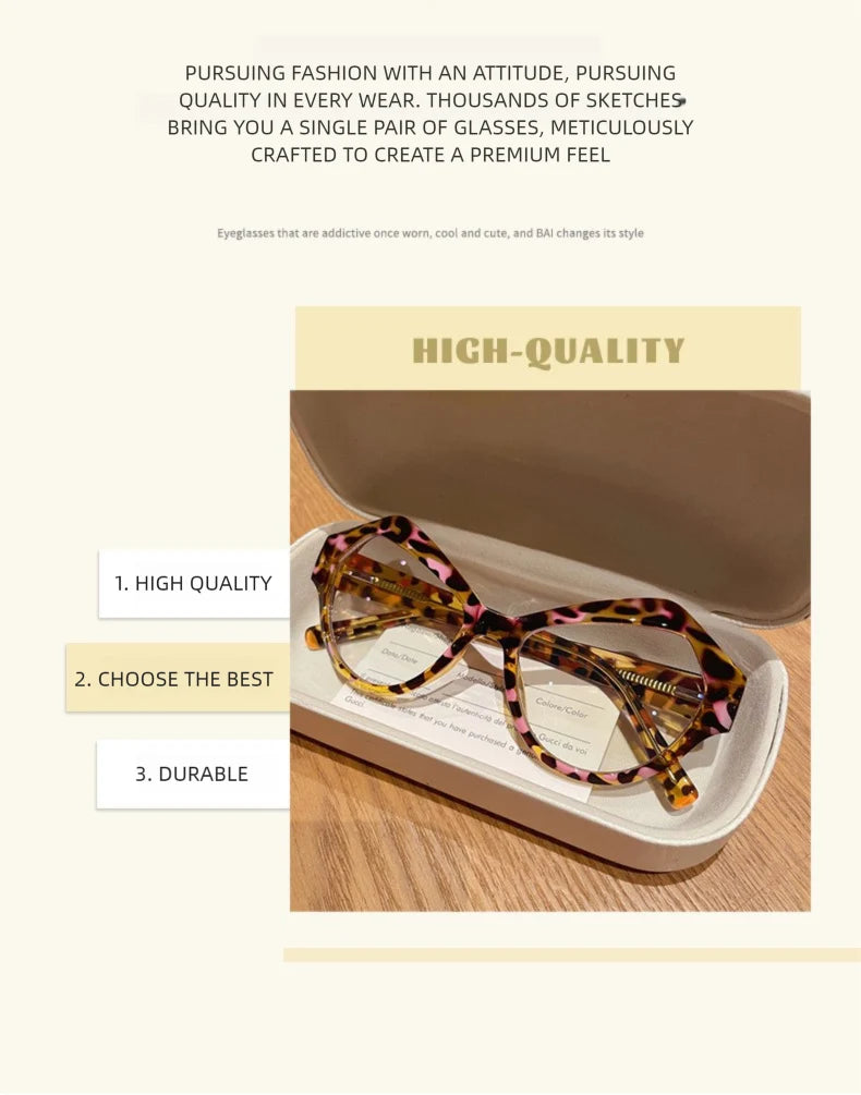 Stylish Myopia Glasses for Women | Cat Eye Reading Eyewear