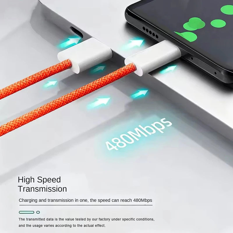 60W PD Fast Charging USB C to USB C Cable | Quick Charge Compatible