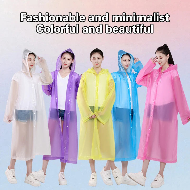 Impermeable de EVA para todas las edades | Chaqueta perfecta para exteriores