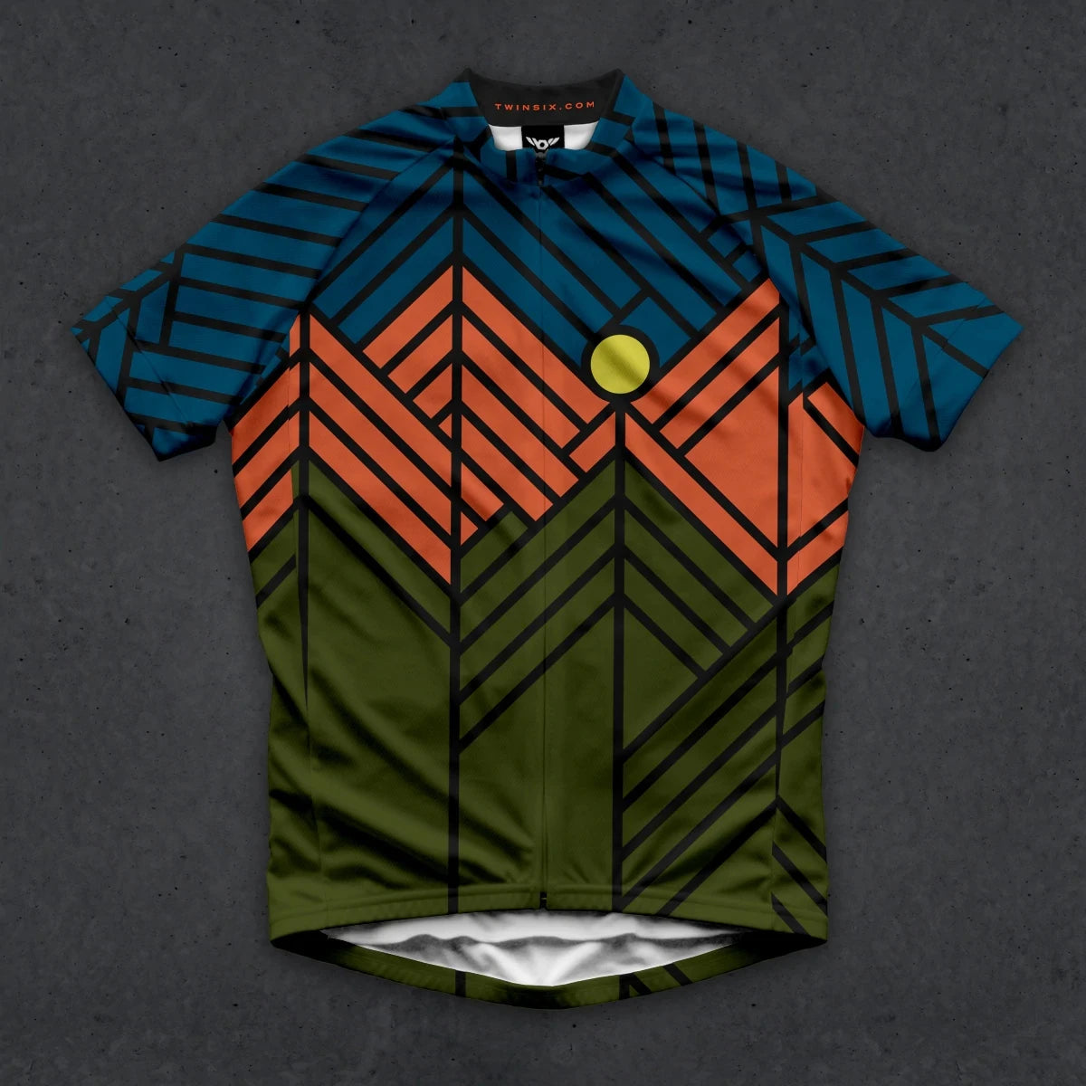 Men's Cycling Jersey | Quick Dry Summer MTB Top with Sun Protection