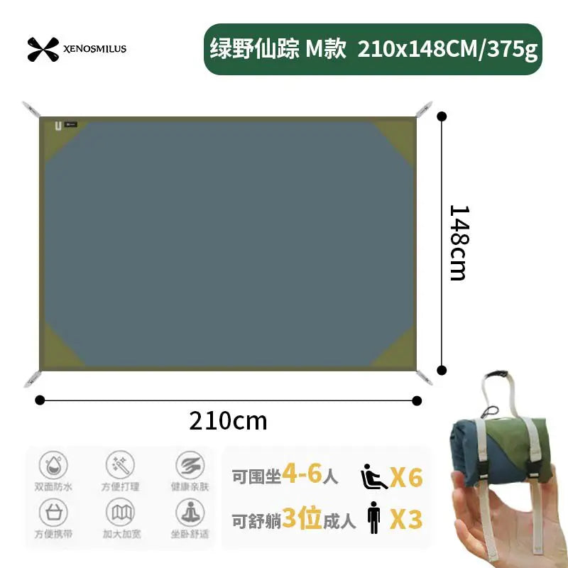 Portable Waterproof Picnic Mat | Lightweight Foldable Beach Pad