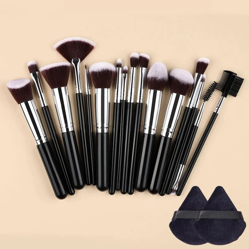 16PCS Soft Fluffy Makeup Brushes Set for Perfect Application