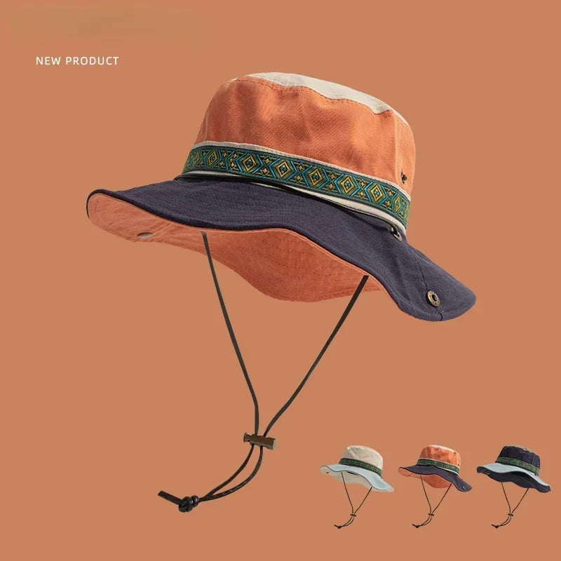 Versatile Parent-Child Sun Bucket Hat | Unisex Outdoor Protection