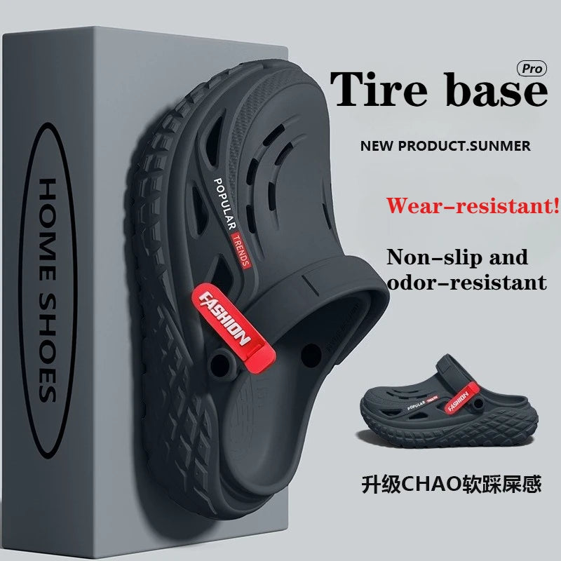 Men's Non-Slip Arch Support Slippers | Comfortable Summer Footwear