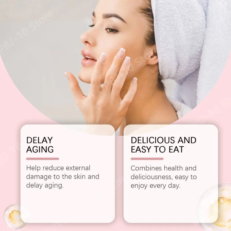 Collagen Gummies for Skin Elasticity | Beauty Support Supplement