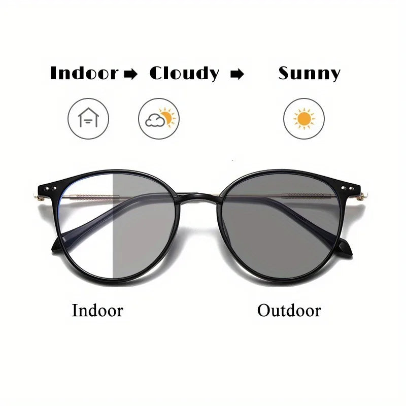 Unisex Photochromic Outdoor Fashion Glasses | Stylish & Versatile