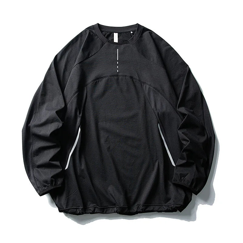 Unisex Lightweight Quick-Dry Long Sleeve T-Shirt for Outdoors
