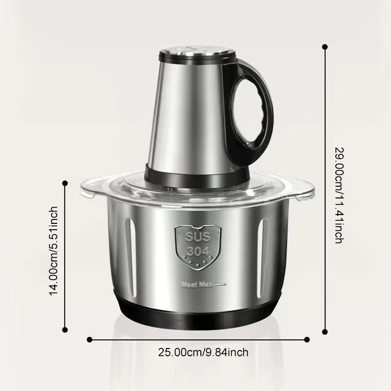 Electric Meat Mincer Grinder | Large Capacity Food Processor