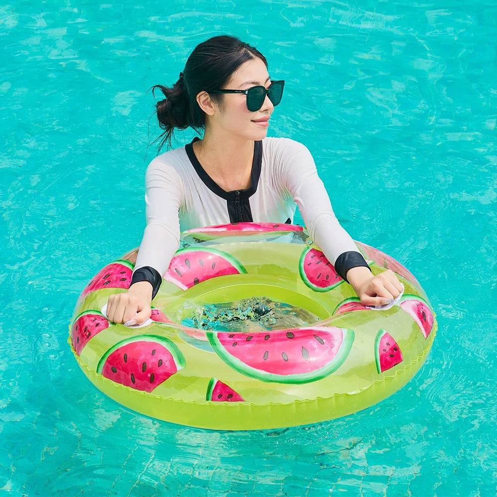 Watermelon Swim Tube | Fun Inflatable Pool Float for Summer