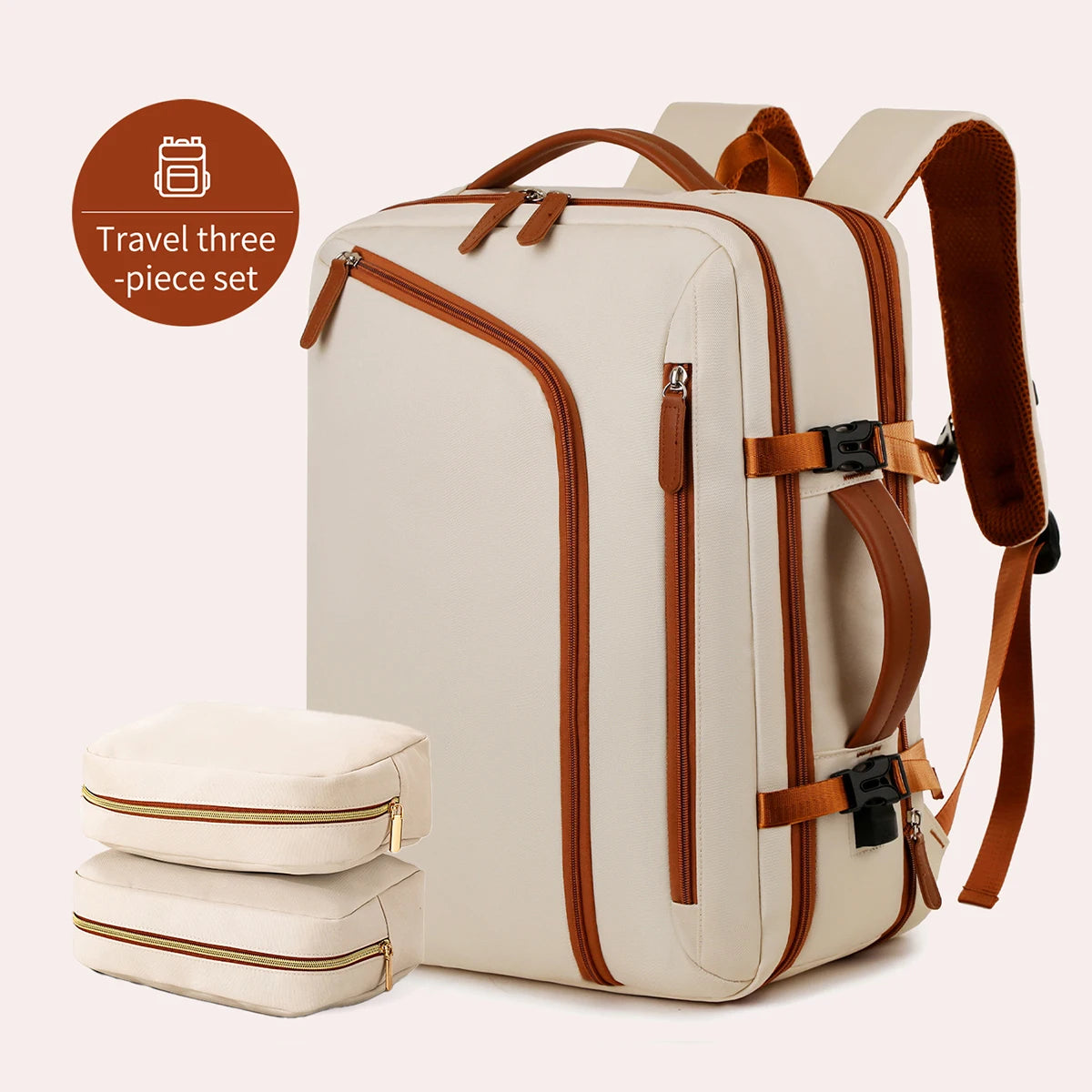 Unisex Simple Business Computer Backpack | Large Capacity Design
