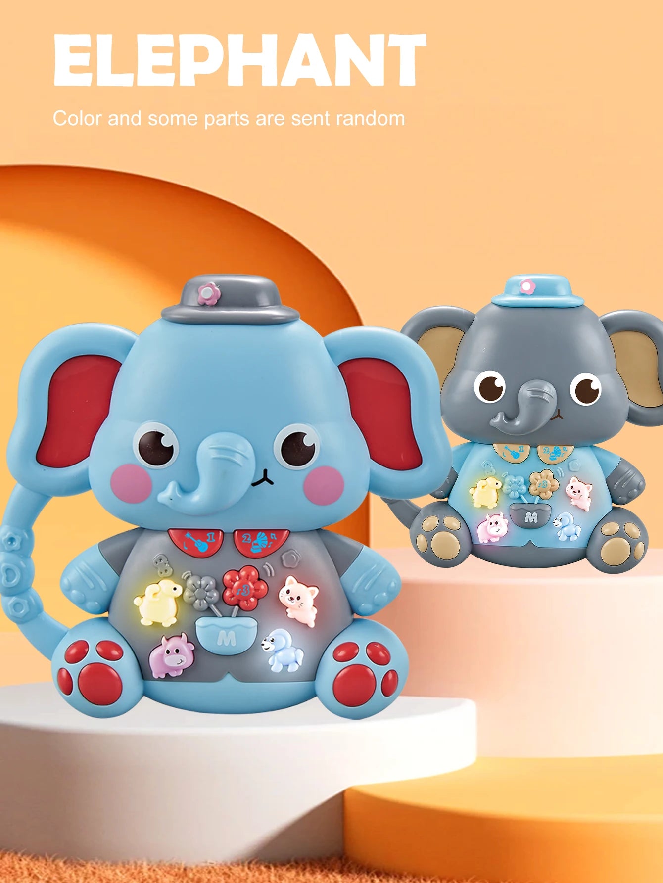 Interactive Cartoon Animal Electronic Keyboard | Fun Piano for Kids
