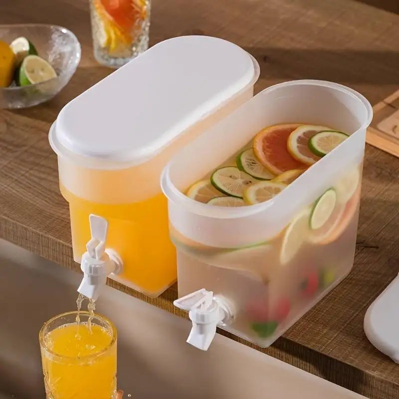 3.5L Water Kettle with Faucet | Cold Beverage Dispenser for Summer