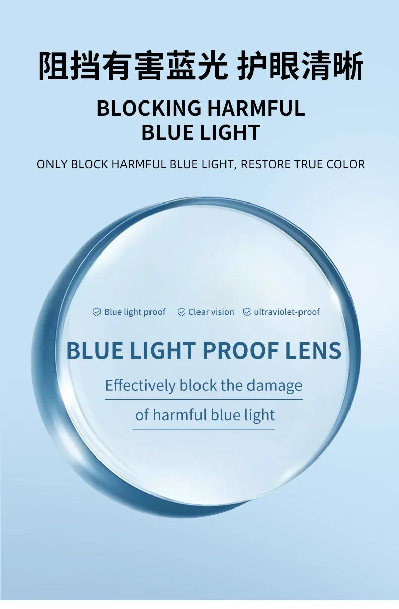 New Reading Glasses Men women Anti Blue Light Presbyopia Eyeglasses Antifatigue Computer Eyewear with +1.5 +2.0 +2.5 +3.0 +3.5