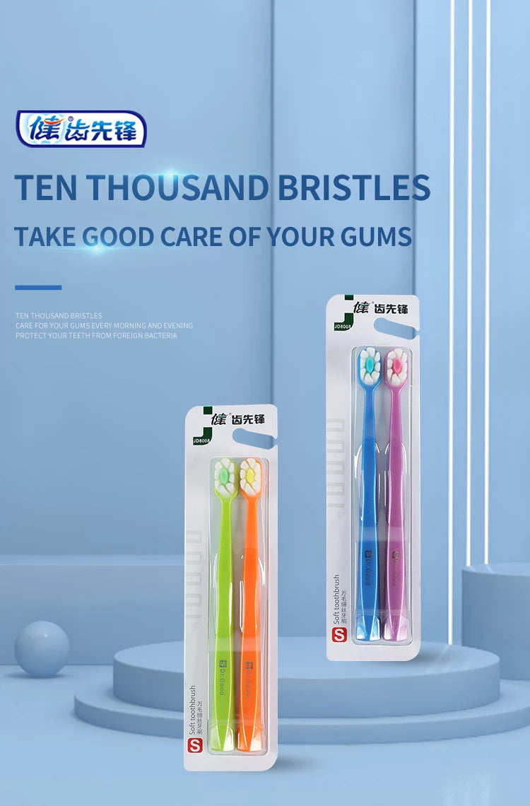 Gentle Bristle Toothbrushes for Sensitive Gums | Ideal for Daily Care
