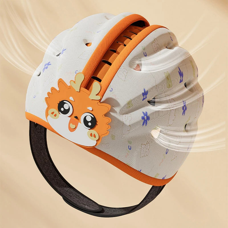 Infant Learning to Walk Safety Hat | Adjustable Head Protection