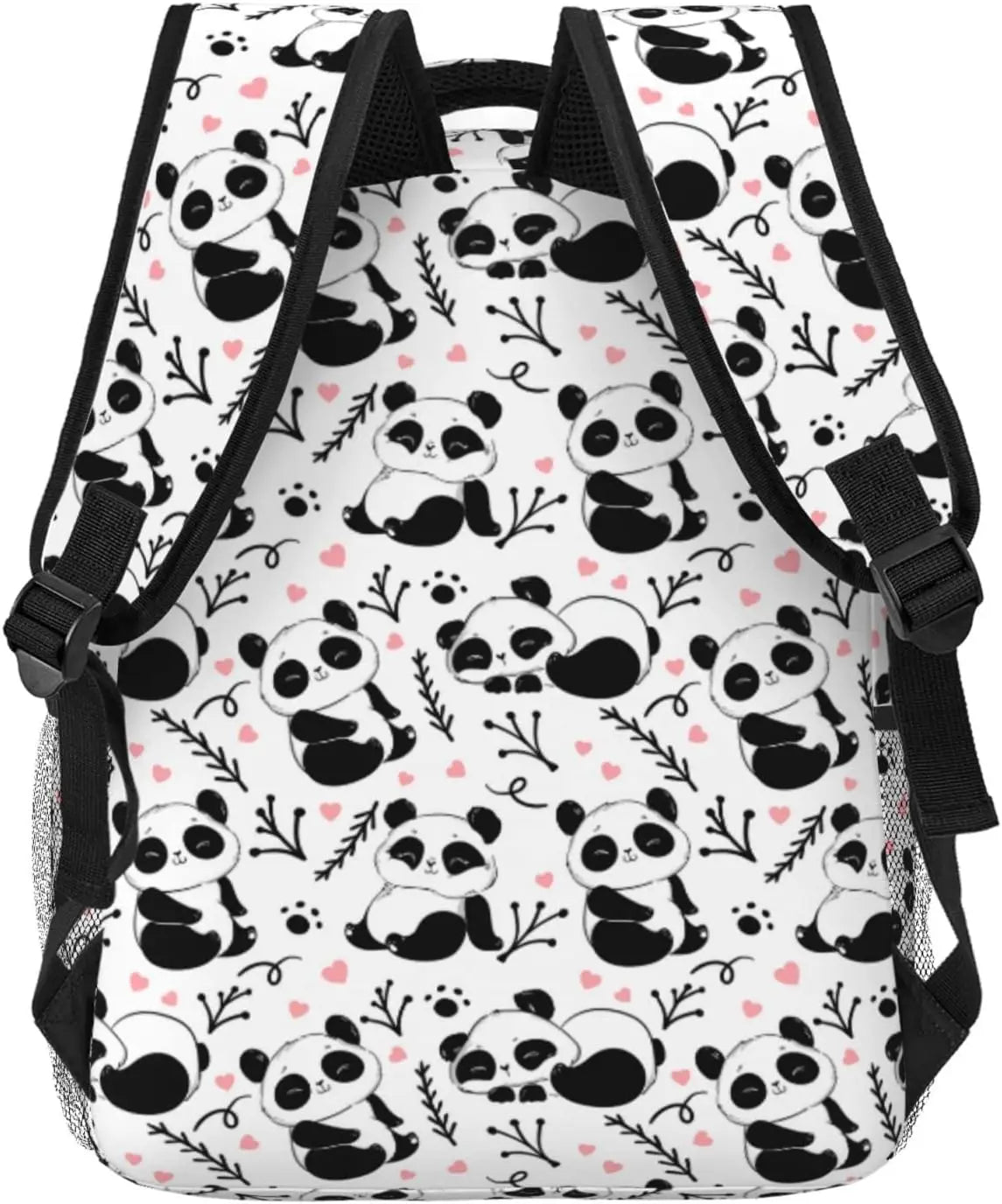 Cute Cartoon Panda Large Backpack | Personalized Travel Daypack
