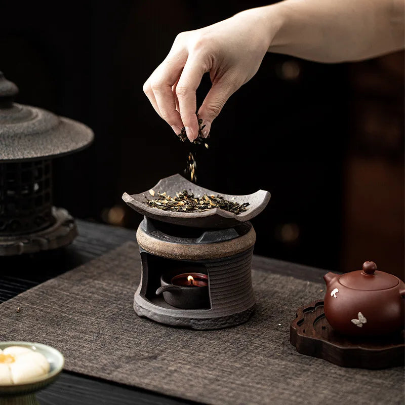 Artisan Ceramic Aroma Diffuser & Wax Warmer | Cozy Ambiance Creator