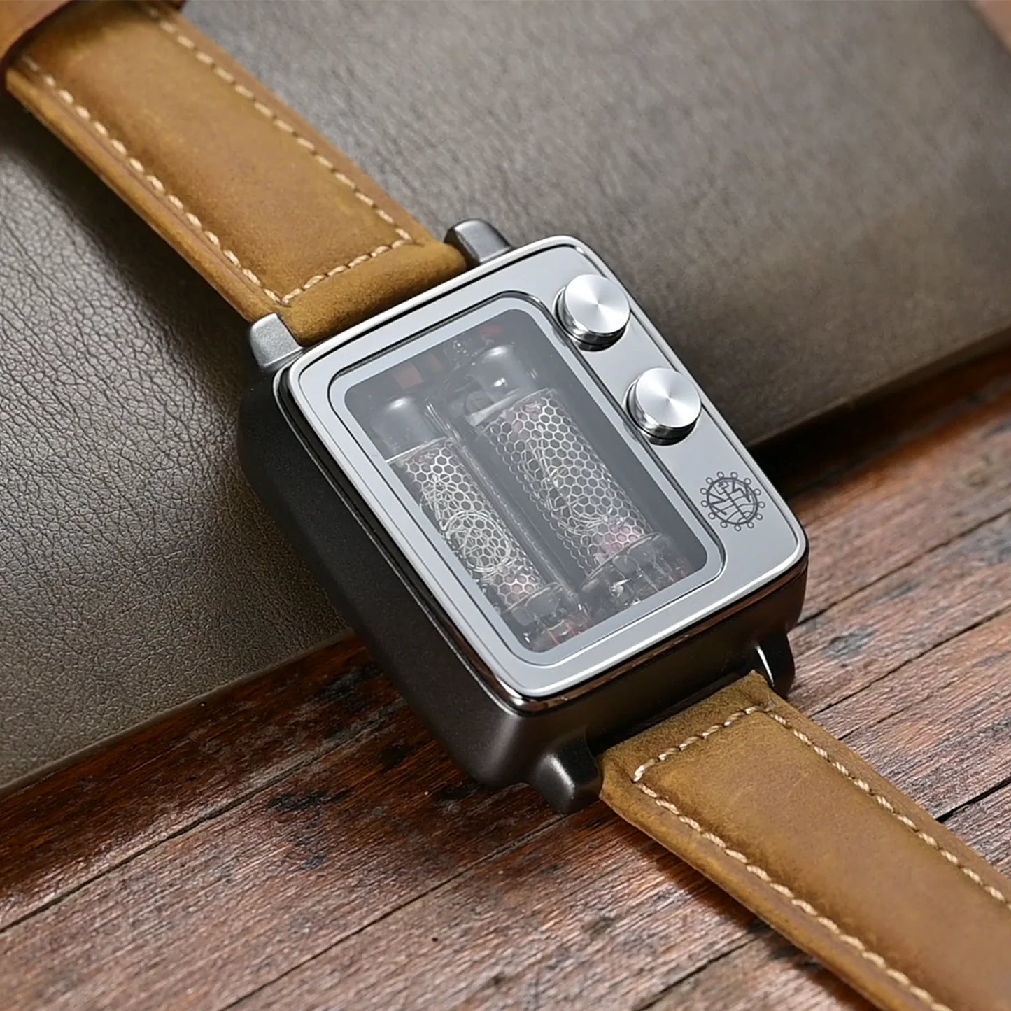 Neon Nixie Tube Digital Watch | Sapphire Glass, 9-Color Backlight