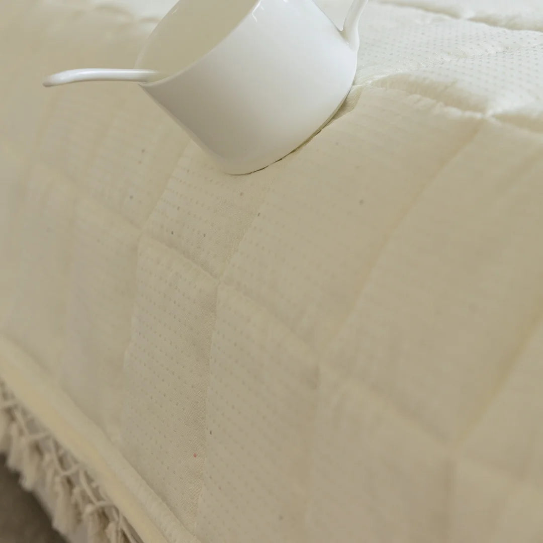 Boho Pattern Quilting Sofa Pad | Anti-Slip Multi-Use Cover
