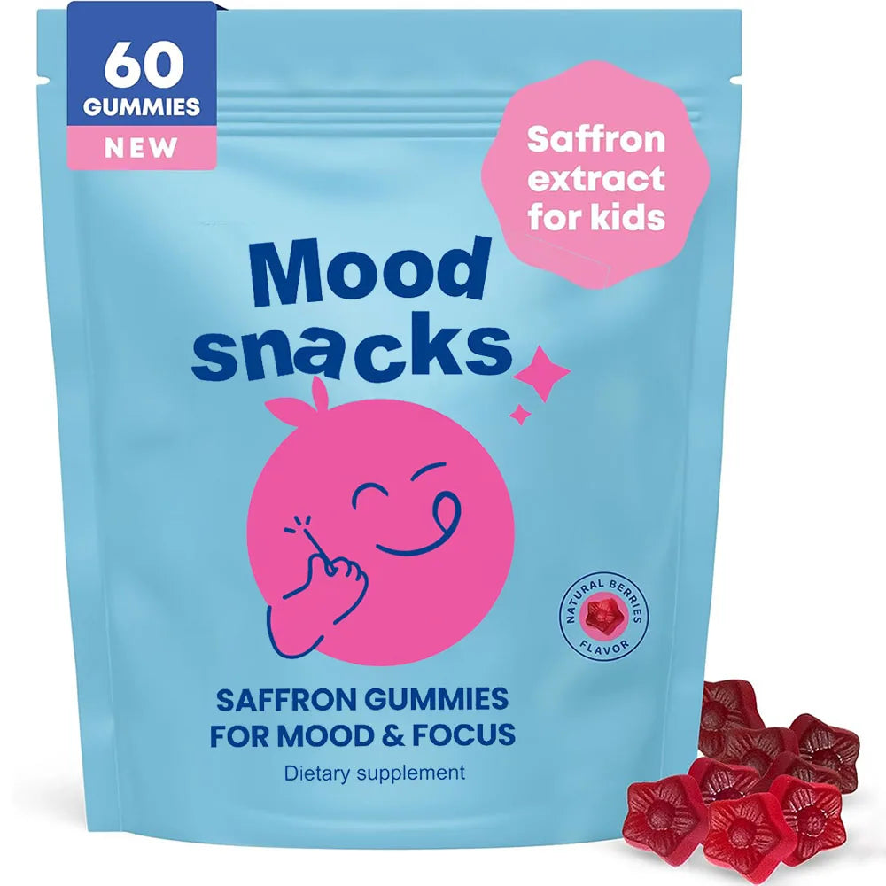 Saffron Gummies for Kids | Brain Support & Focus Boost