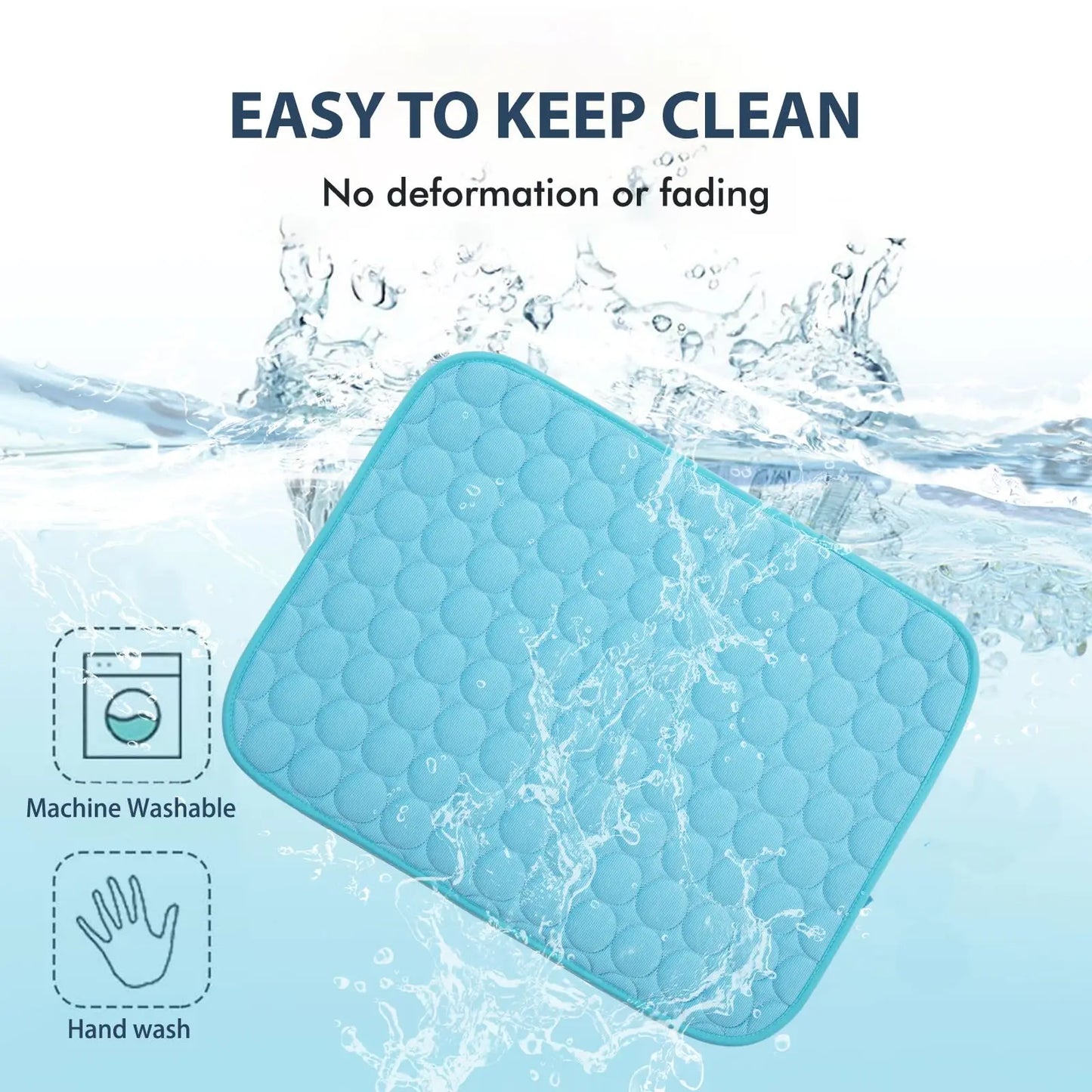 Self-Cooling Dog Mat | 2-in-1 Soft & Long-Lasting Pet Comfort