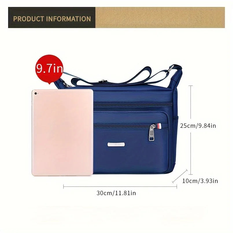 Men's Lightweight Travel Sling Bag | Large Capacity Crossbody
